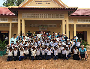 3rd graders at Prey Touch Primary School
